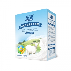 英致中老年益生菌羊奶粉 400克/盒